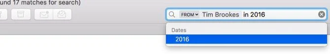 日期过滤器邮件mac