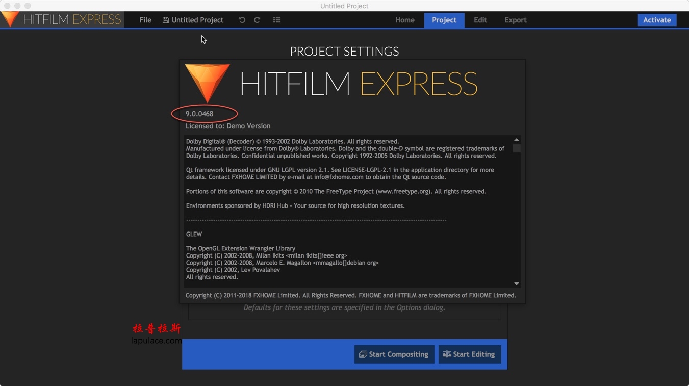 hitfilm express for mac