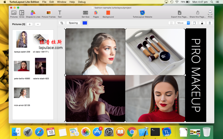 TurboLayout for Mac 2.0.16 易用的图形设计软件 中文破解版下载