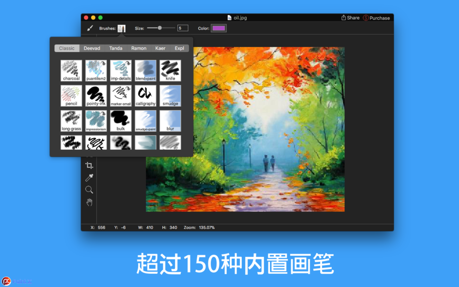 New Paint X for Mac 1.2.1 画图 图像编辑软件 中文破解版