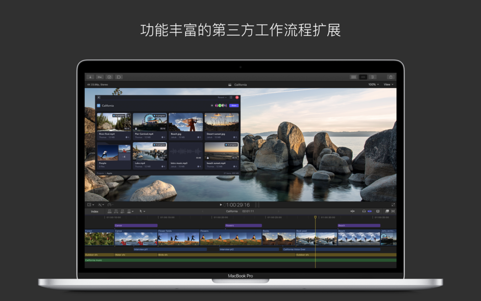 Final Cut Pro X for Mac 10.4.4 专业的视频编辑软件 中文版下载