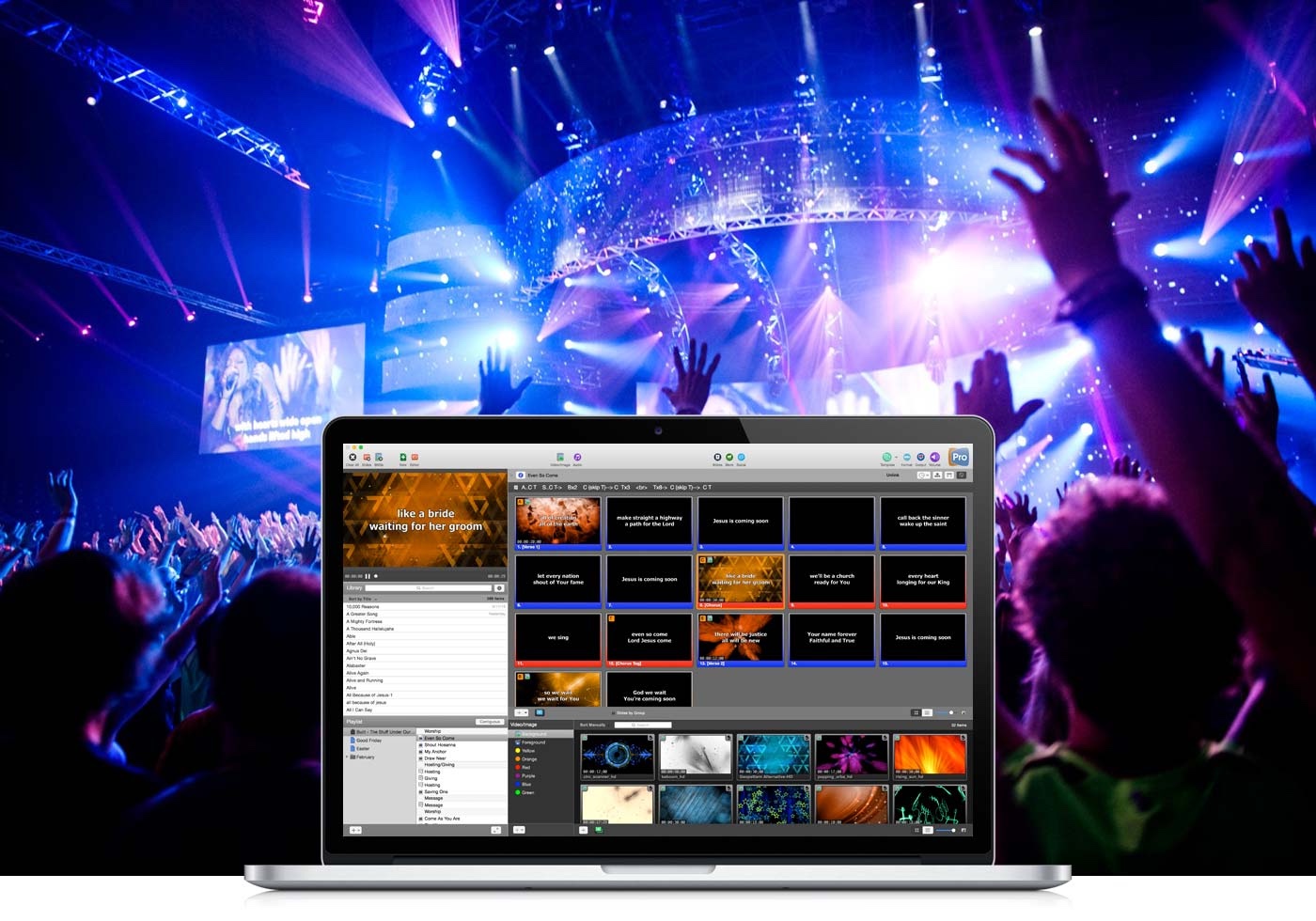 ProPresenter for Mac 6.3.8 现场演出 媒体演示 中文破解版下载