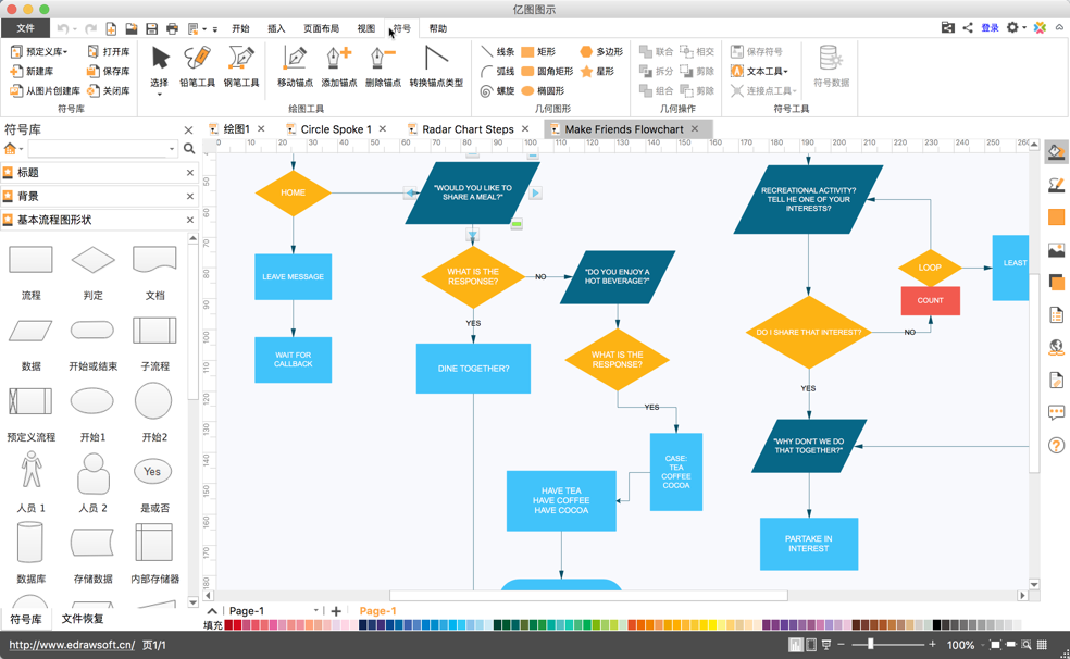 亿图图示 Edraw Max for Mac 9.3 图形图表设计软件 中文破解版