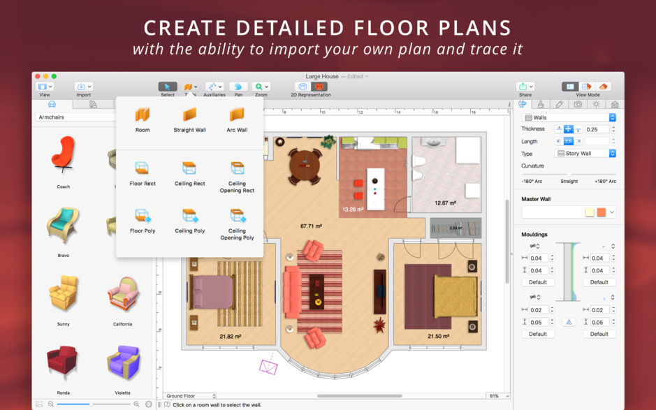 Live Home 3D for Mac 3.5 住宅和室内设计软件 中文破解版下载