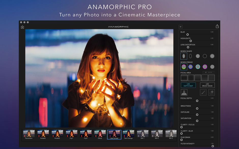 Anamorphic Pro for Mac 2.0 轻松编辑人像照片 破解版下载