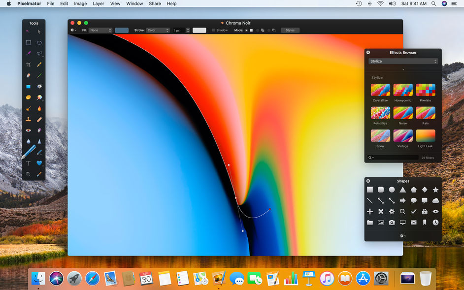 Pixelmator for Mac 3.8 图像编辑器 中文汉化破解版下载