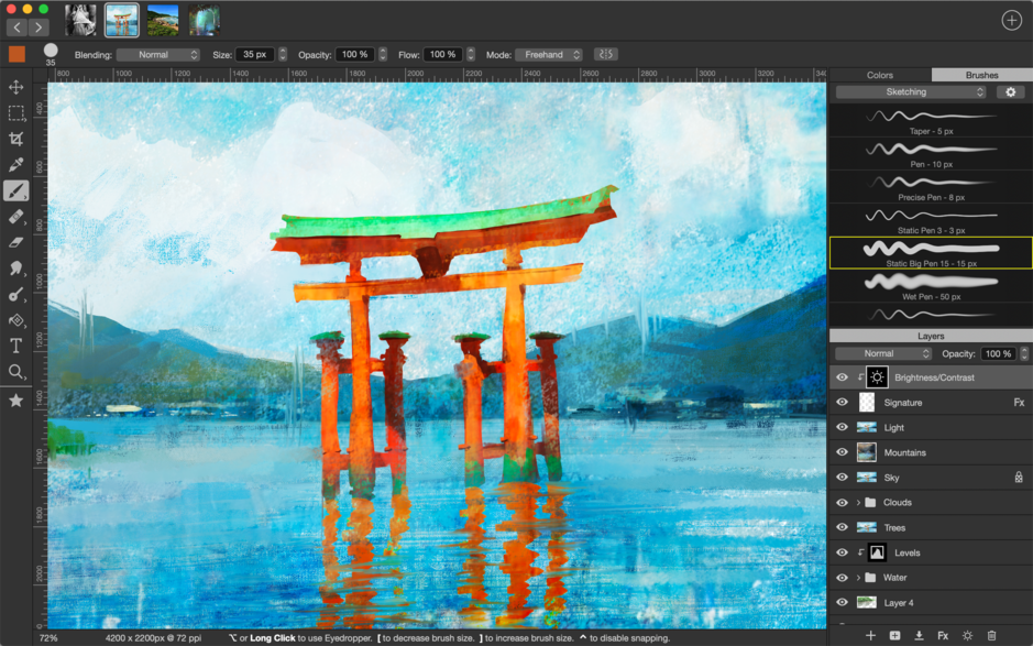 Artstudio Pro for Mac 2.0.1 绘图和照片编辑软件 破解版下载