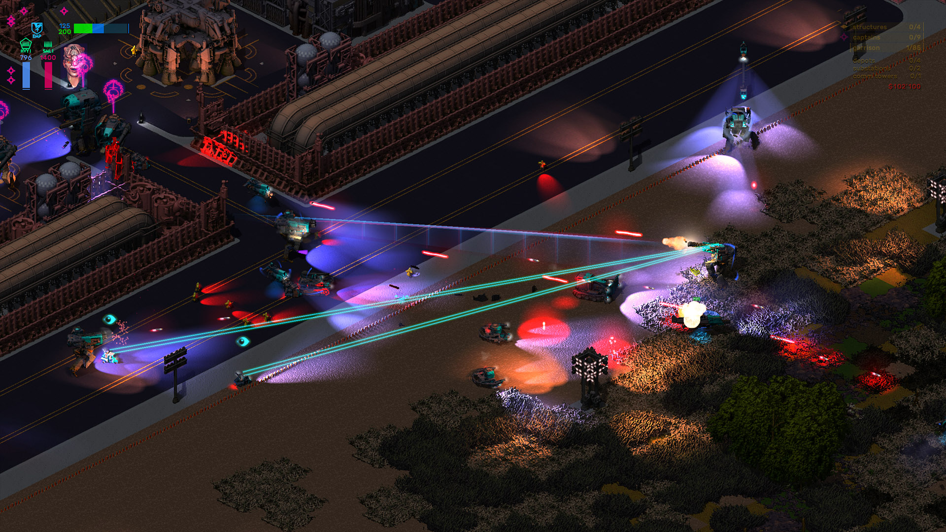 战团装甲 Brigador: Up-Armored Edition for Mac 复古风机甲射击游戏