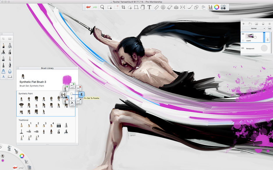 Autodesk SketchBook Pro 2019 for Mac 专业的绘画软件 中文破解版下载