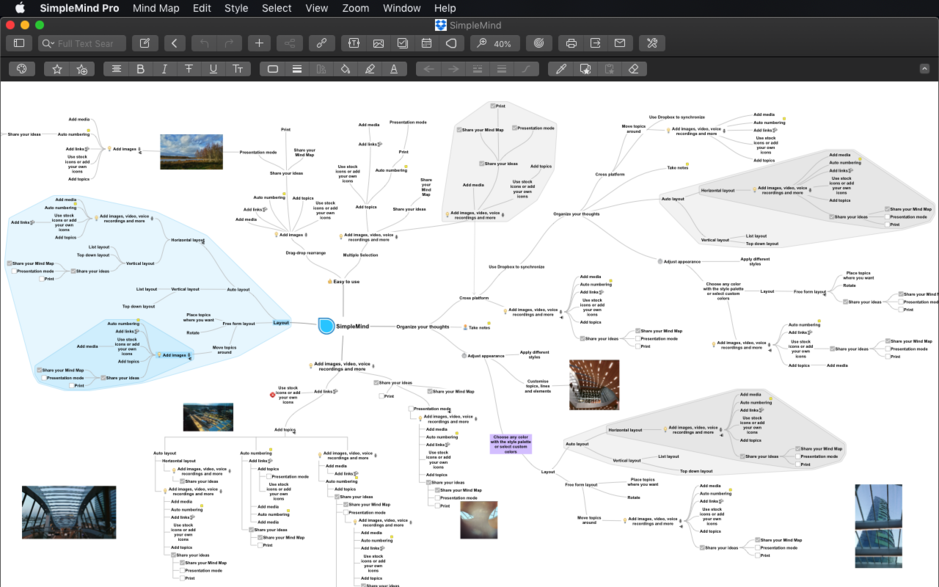SimpleMind Pro for Mac v1.23.2 头脑风暴 思维导图 中文破解版