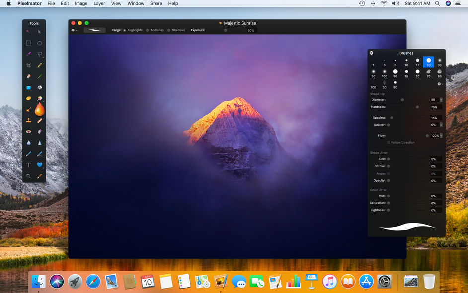 Pixelmator for Mac v3.8.4 图像编辑器 中文汉化破解版下载