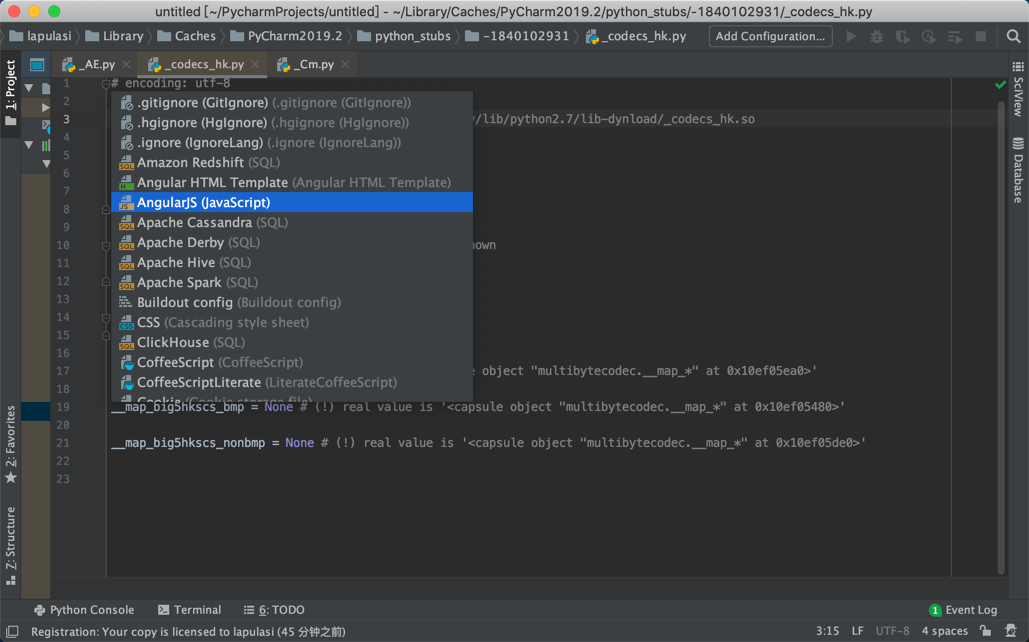 PyCharm Pro Mac版 v2019.2.4 Python IDE开发工具 中文汉化版下载