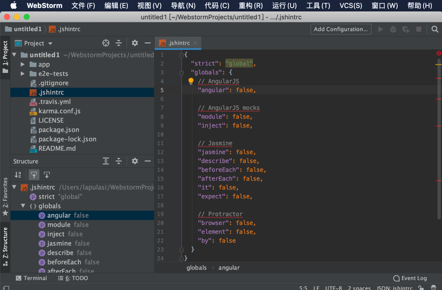 WebStorm Mac v2019.2.3 Web前端开发神器 中文汉化版下载