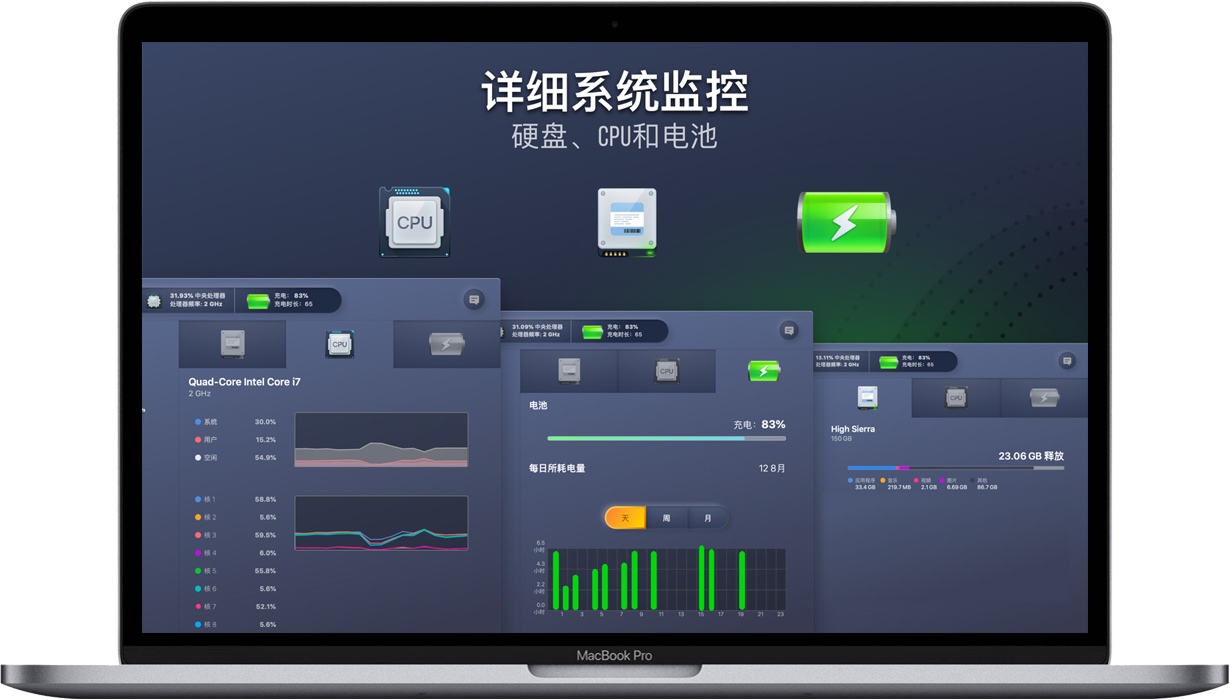 MaCleaner X for Mac 监控并清理硬盘空间 中文破解版下载