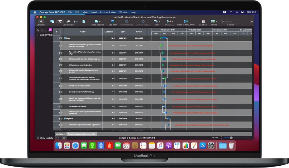 Mac ConceptDraw Office 7.0.0.1 流程图思维导图软件 破解版下载