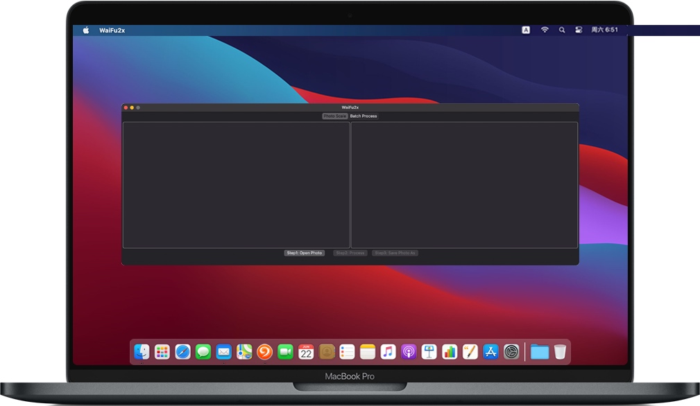 Mac WaiFu2x 苹果动漫图片无损放大程序 中文破解版下载