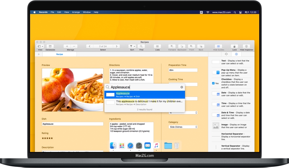 Records for Mac v1.6.12 苹果电脑个人数据管理软件 破解版下载