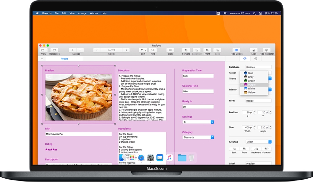 Records for Mac v1.6.12 苹果电脑个人数据管理软件 破解版下载