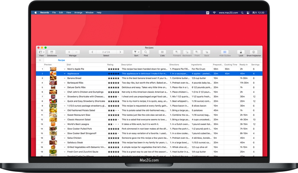 Records for Mac v1.6.12 苹果电脑个人数据管理软件 破解版下载