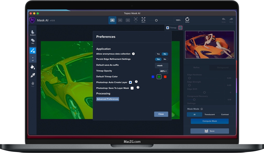 Topaz Mask AI for Mac v1.3.5 苹果电脑智能蒙版抠图软件 破解版下载
