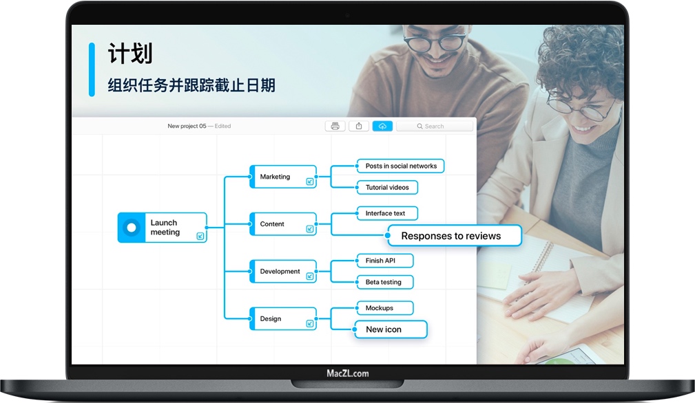 iMap Builder for Mac 苹果电脑思维导‪图软件‬ 中文破解版下载