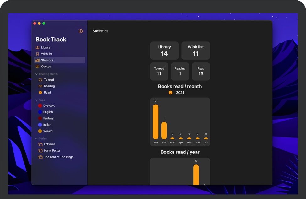 Book Track for Mac 苹果电脑书籍在线数据库 破解版免费下载