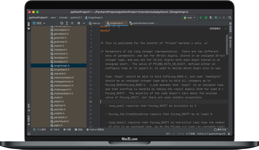 PyCharm Pro For Mac V2021.1 Python开发程序 中文汉化破解版下载 - 苹果Mac版_注册机_安装包 | Mac助理